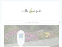 Tablet Screenshot of littlegreenpear.com